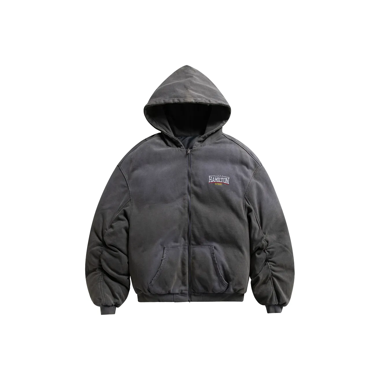 JEFF HAMILTON Хлопковый пуховик унисекс