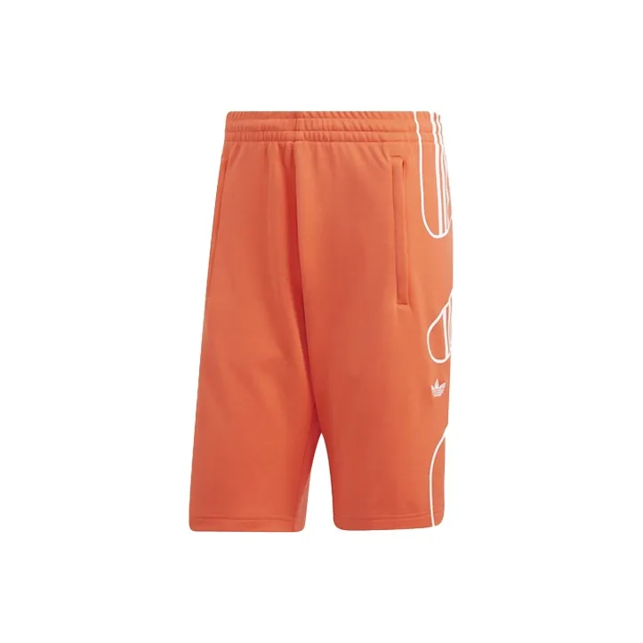 Adidas Originals FLAMES Orange Men's Casual Shorts