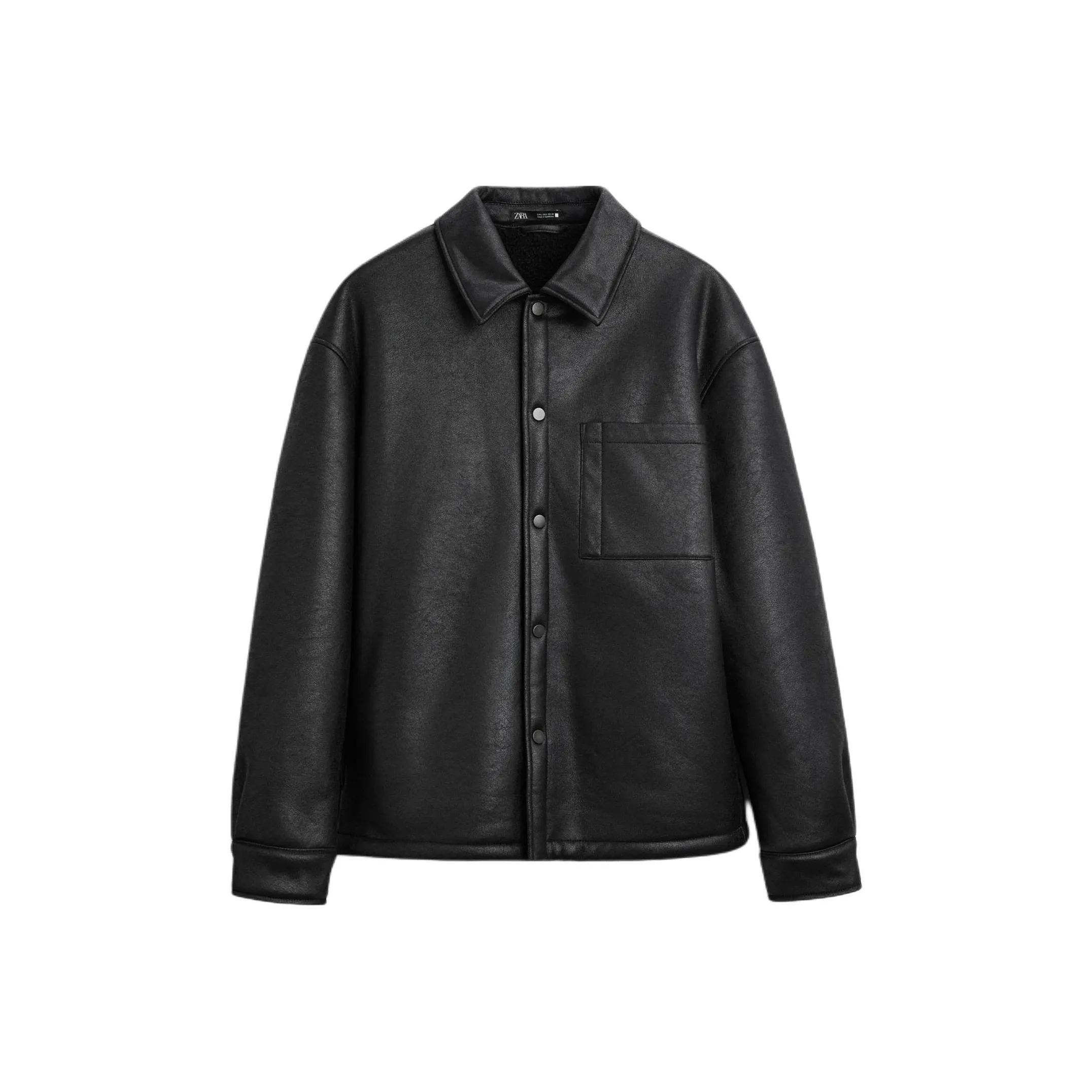 ZARA Мужские кожаные куртки