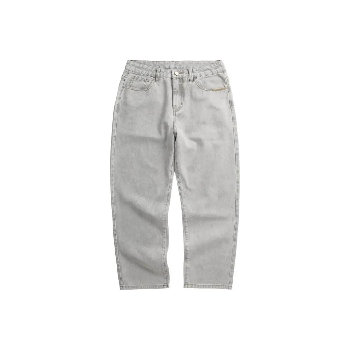 FUNST [Премиум Ледниковый серебристый] Дымчато-серый Унисекс Джинсы