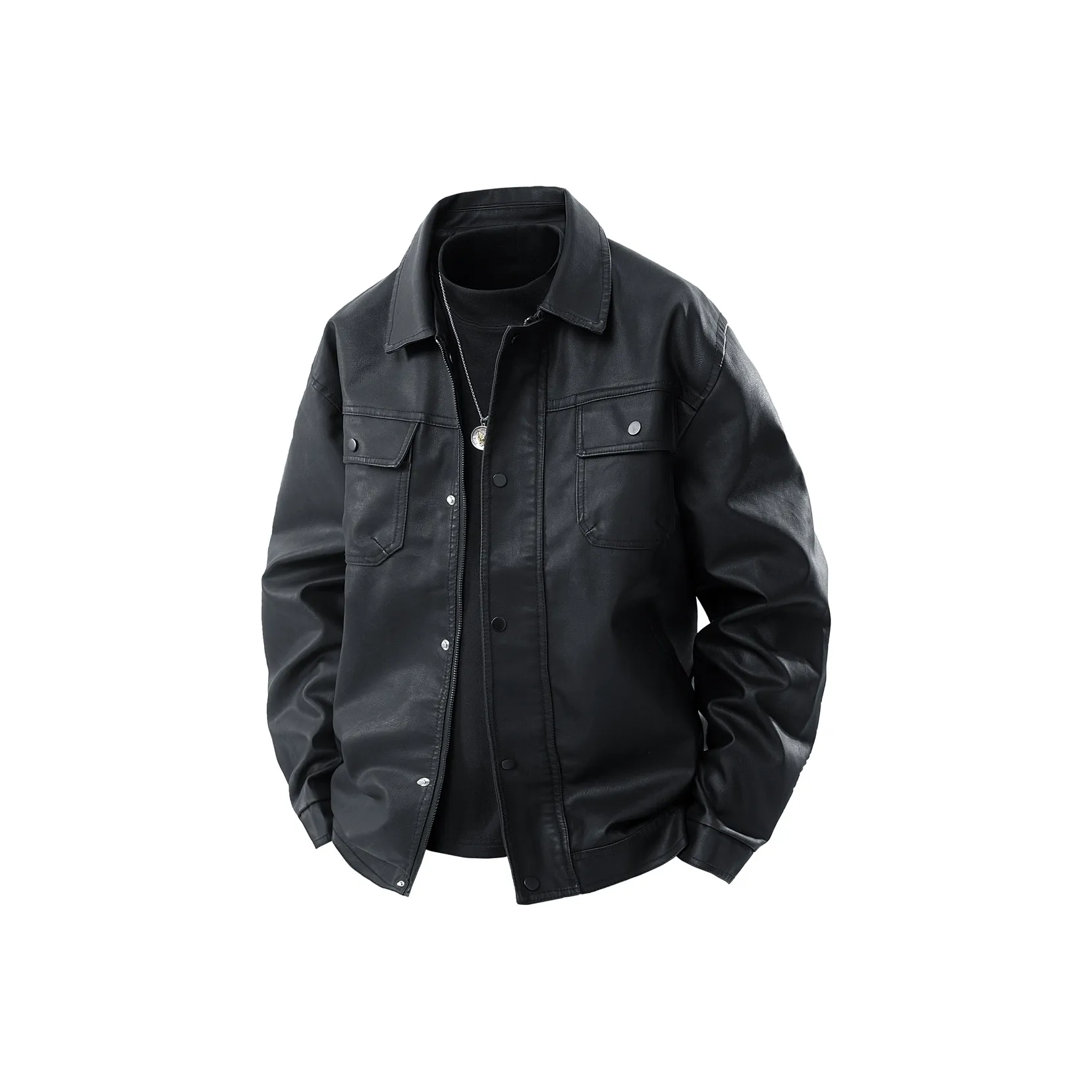 Magmode Leather Jacket Unisex Black