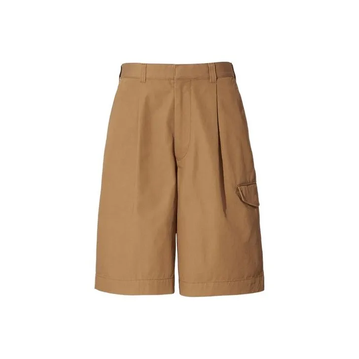 Jil Sander X UNIQLO Jil Sander Collaboration Cargo Shorts Men's Brown