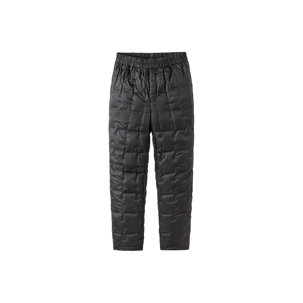 SNOW FLYING Пуховые штаны Мужские Черные