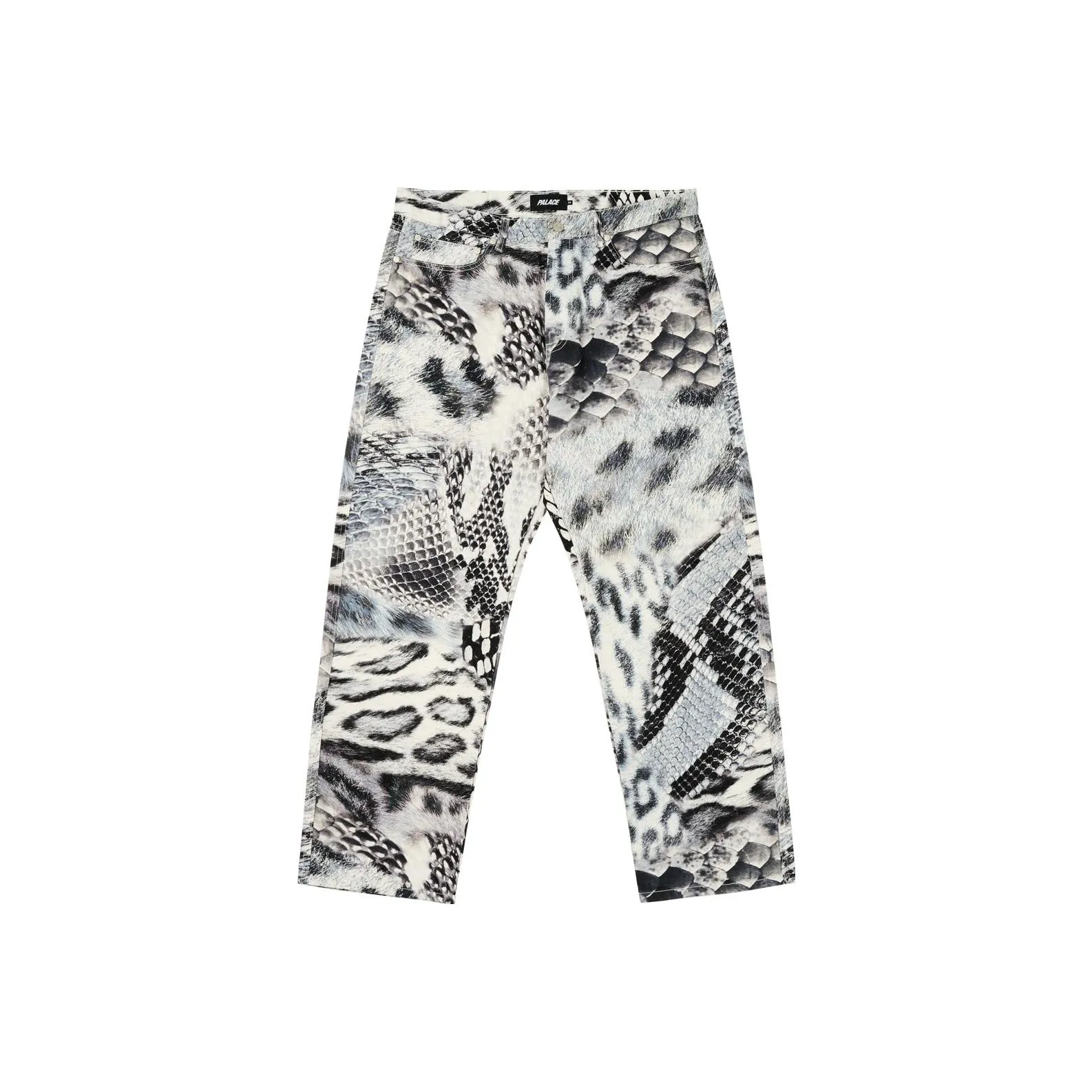 PALACE Повседневные штаны Унисекс Серый