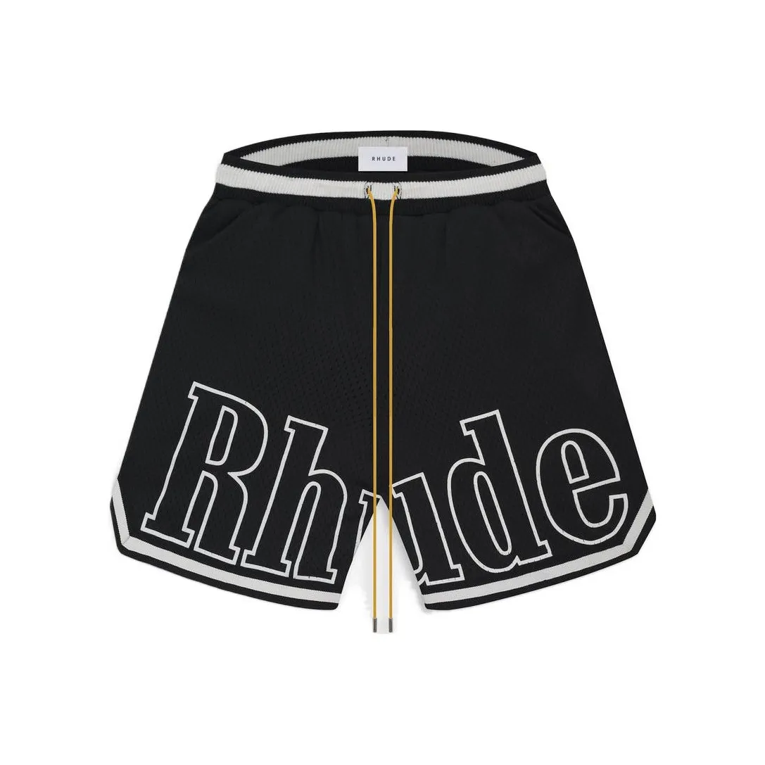 RHUDE Court Logo Short