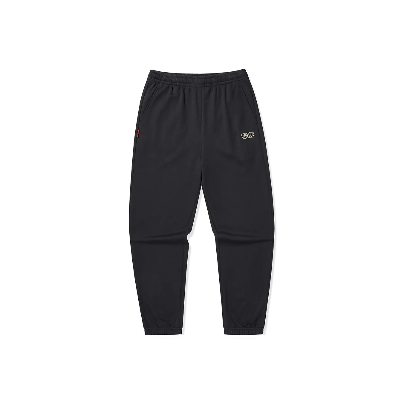 Erke Вязаные тренировочные штаны унисекс глубокий черный