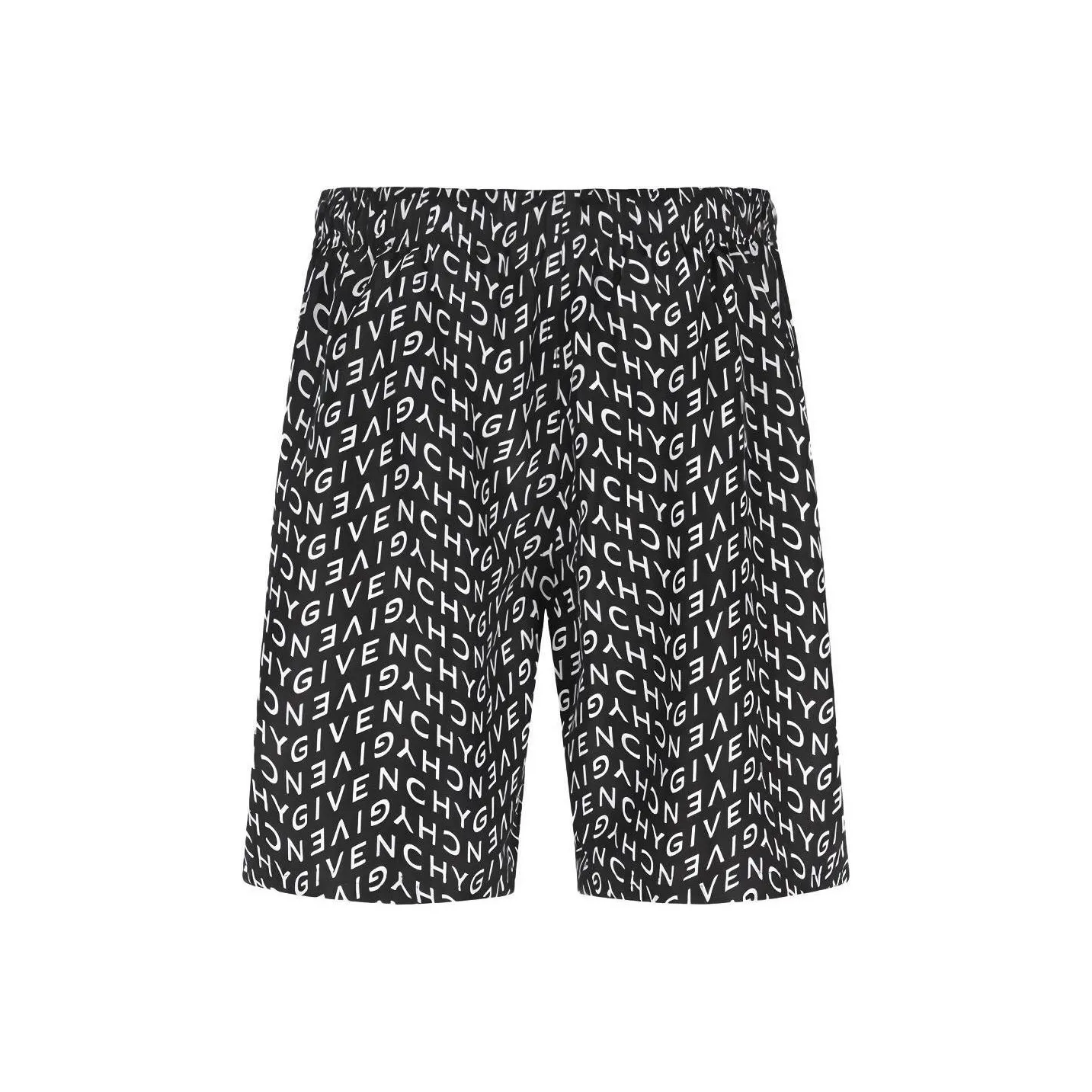 GIVENCHY Черные Мужские Повседневные Шорты
