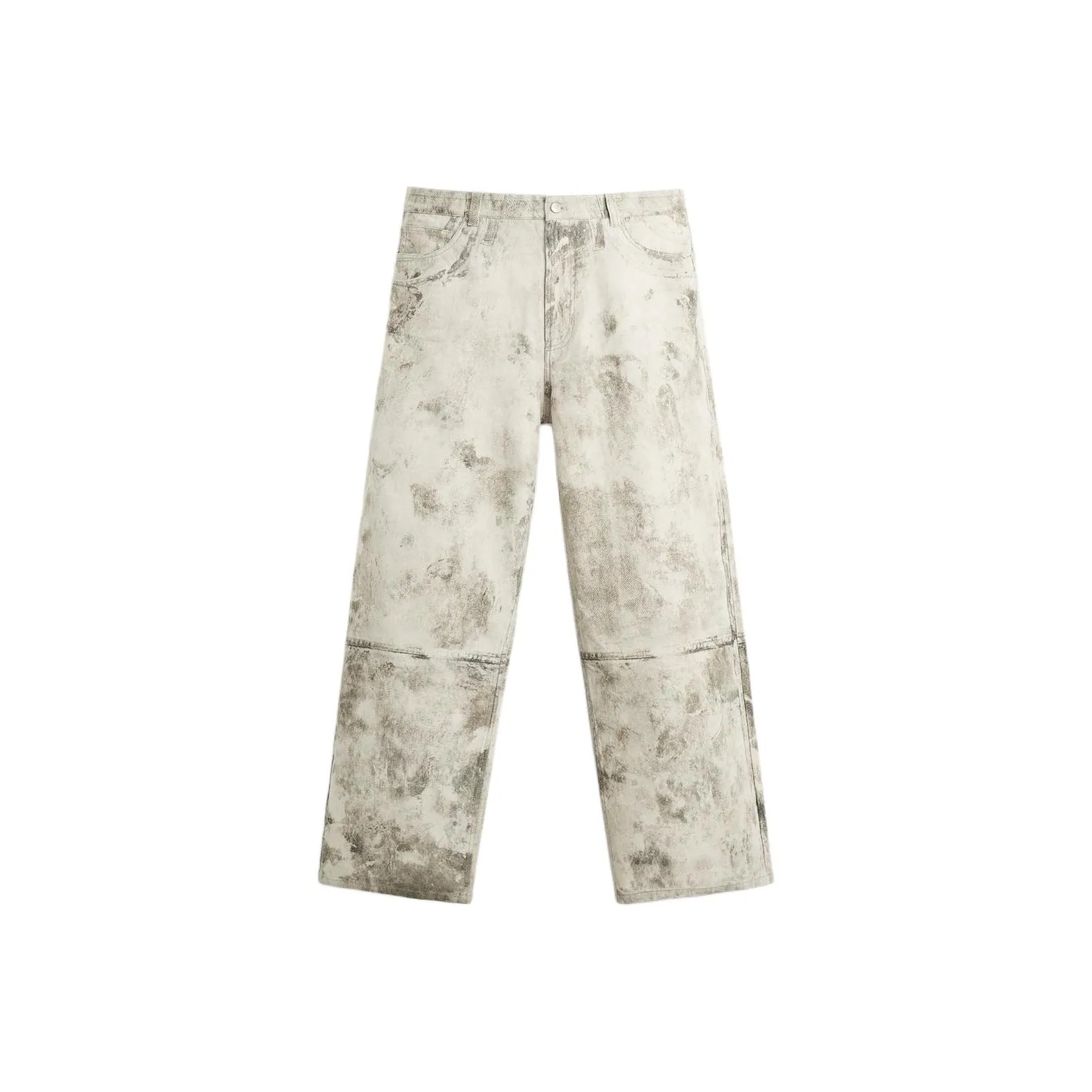 ZARA Khaki Мужские Повседневные Штаны