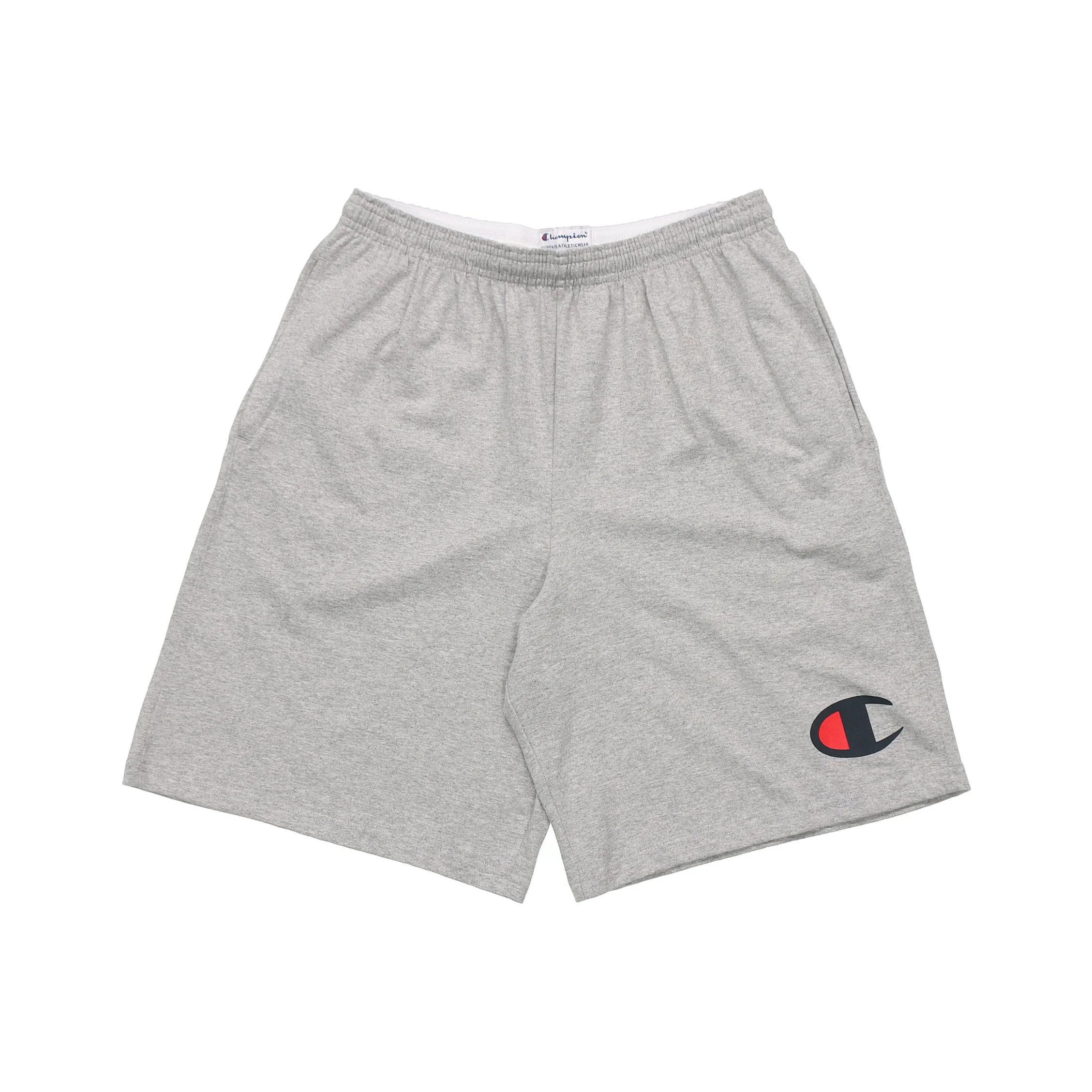 Champion Trendy Fashion Individual Sports Casual Shorts US Version Unisex Light Gray
