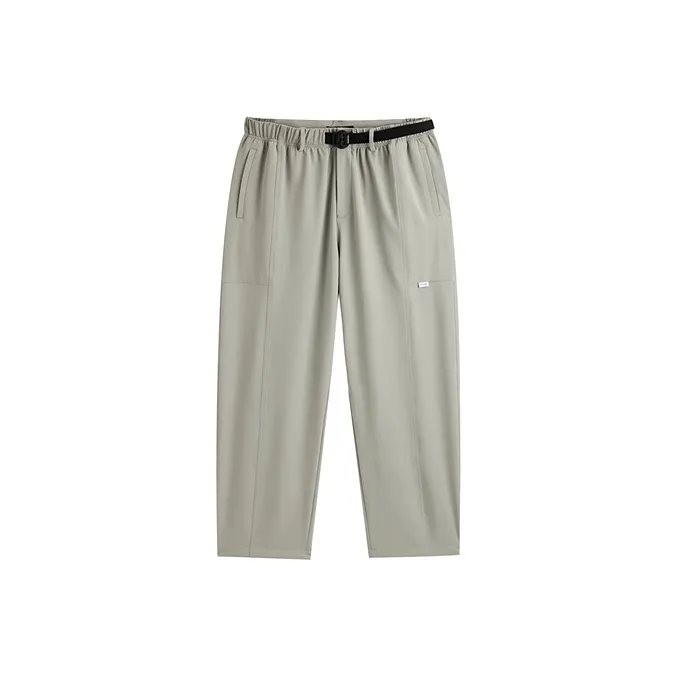 PEACEBIRD MEN Серый Зеленый 1 Прямой крой Мужские Повседневные Штаны