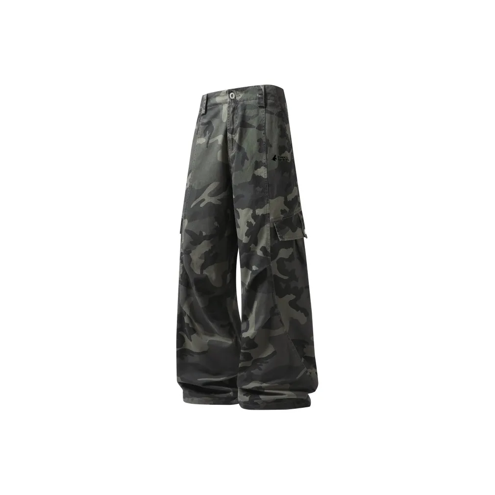 TREK&TRAVEL Cargo Pants Unisex Camouflage