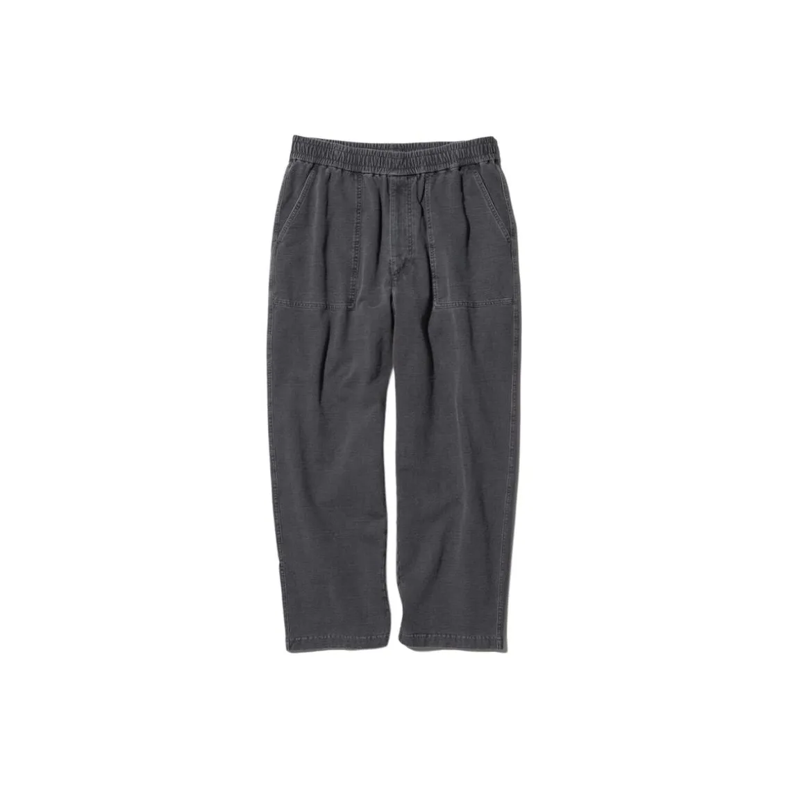 UNIQLO Повседневные брюки Мужские Асфальт Серый