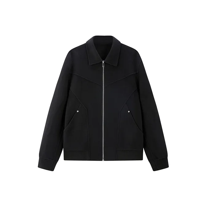 PEACEBIRD MEN Double-Sided Wool Coat Casual Business Jacket Men's