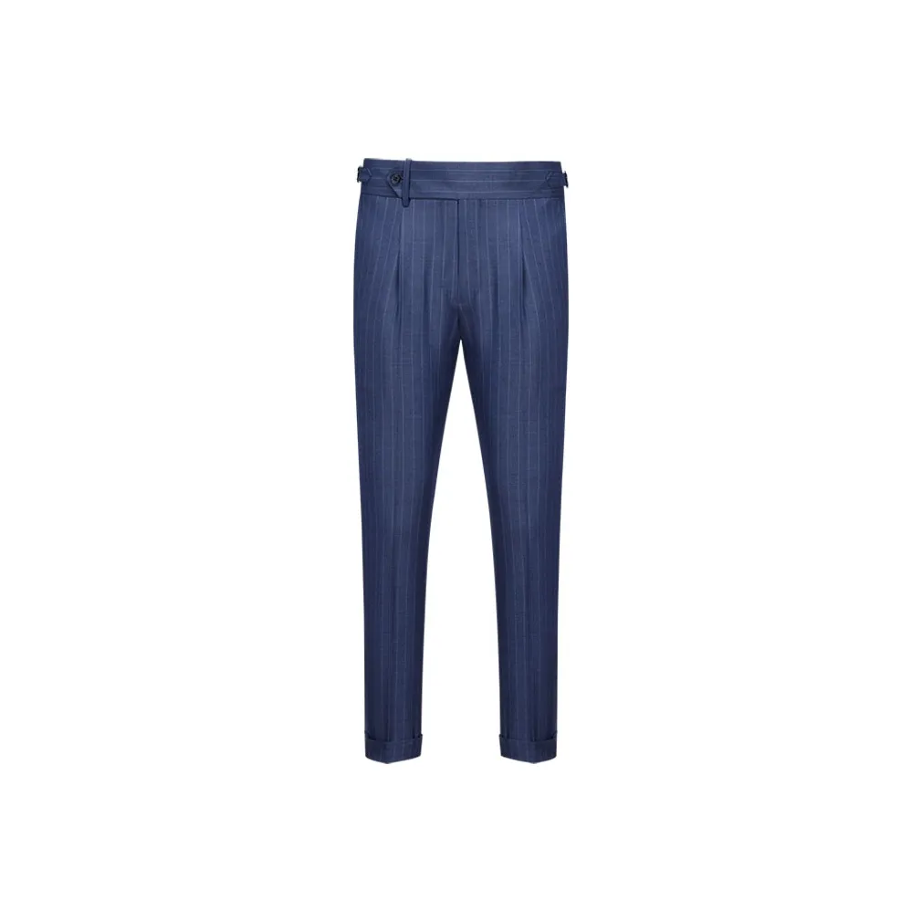 G· Mons Blue Men's Suit Pants G· Mons Синий Мужской Костюм Брюки