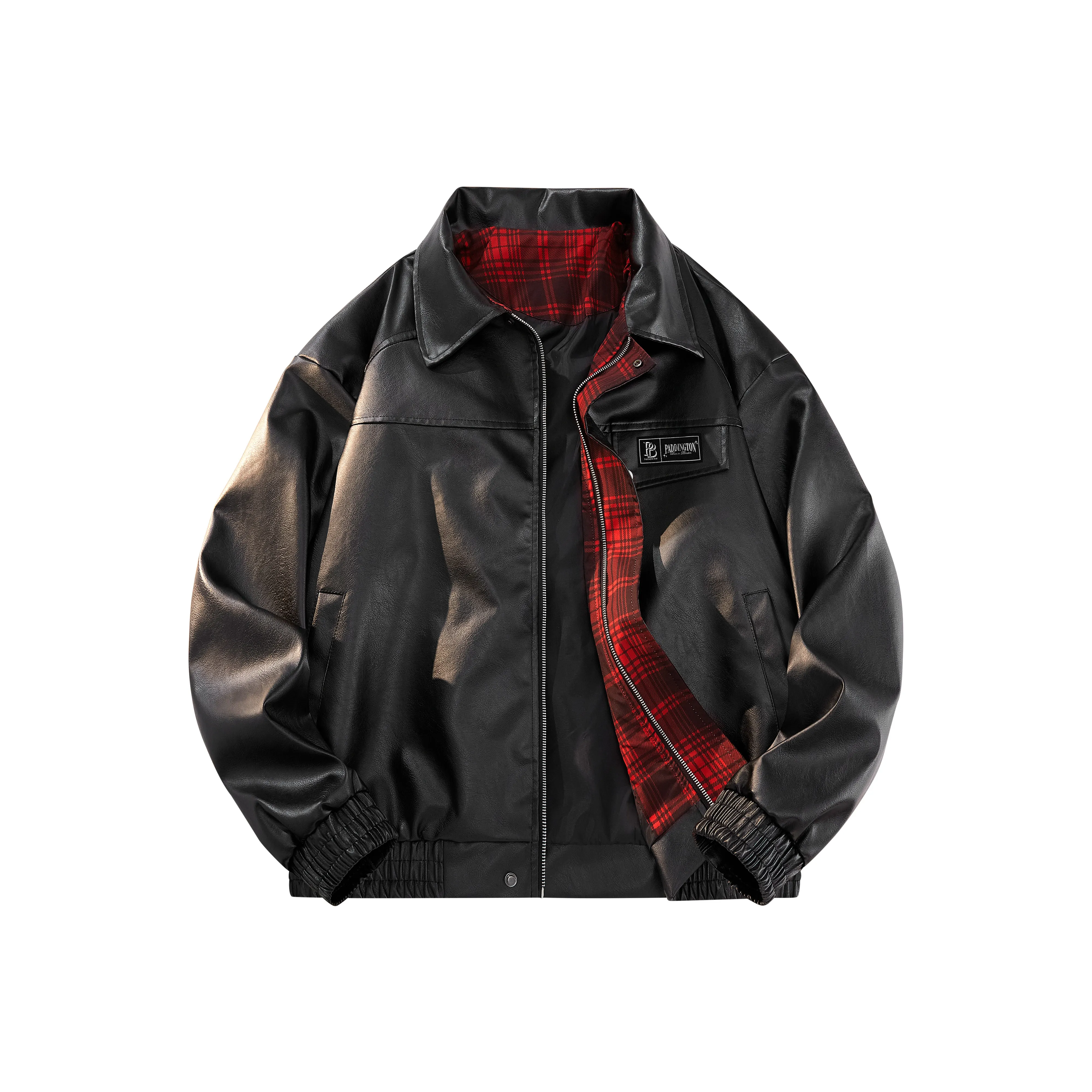 Paddington Bears кожаная куртка унисекс