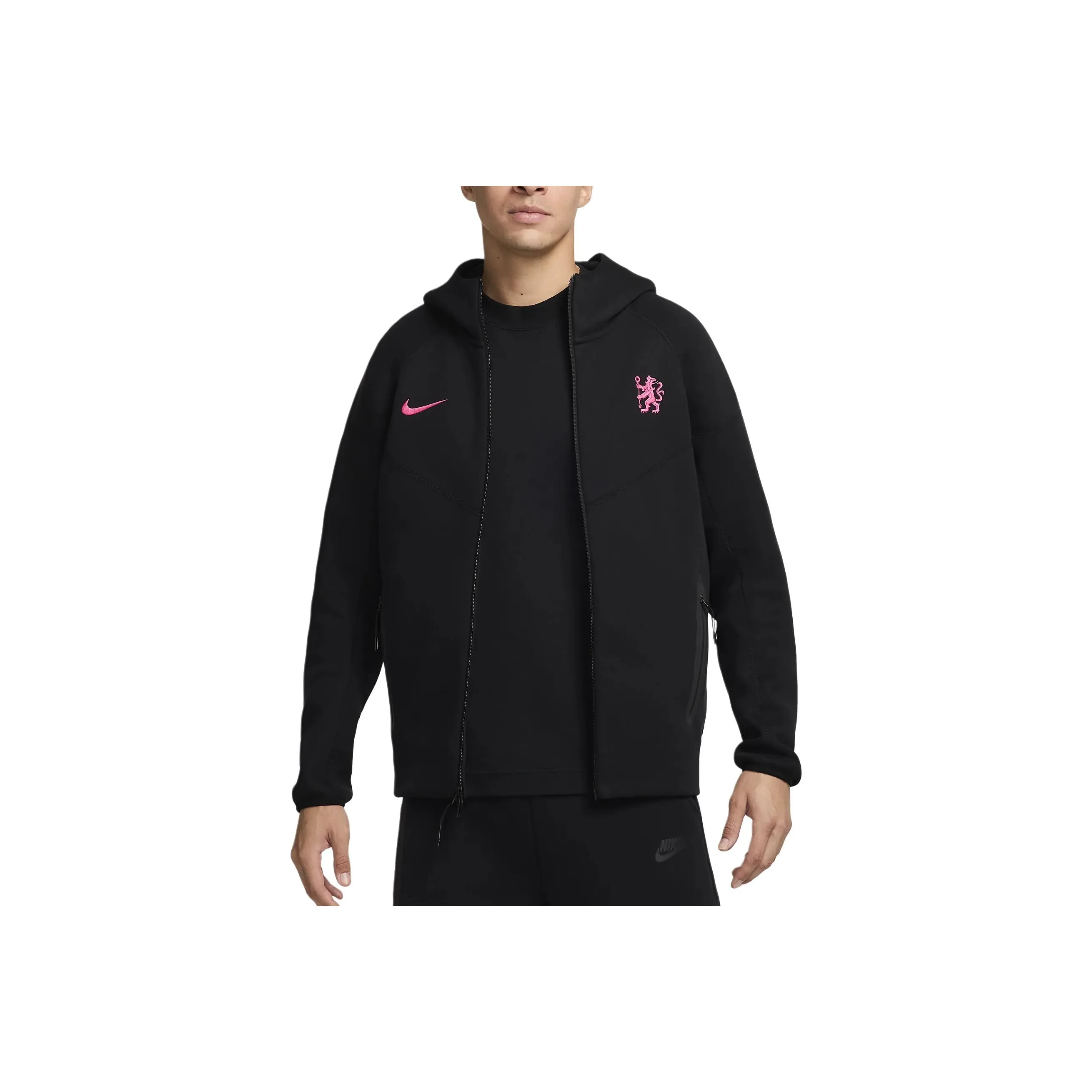 Nike Chelsea Fc Tech Fleece Windrunner Third Men's mesh nike Soccer Full Zip Jacket