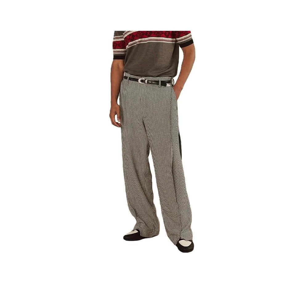 GLACIERBOY Suit Trousers Unisex Houndstooth