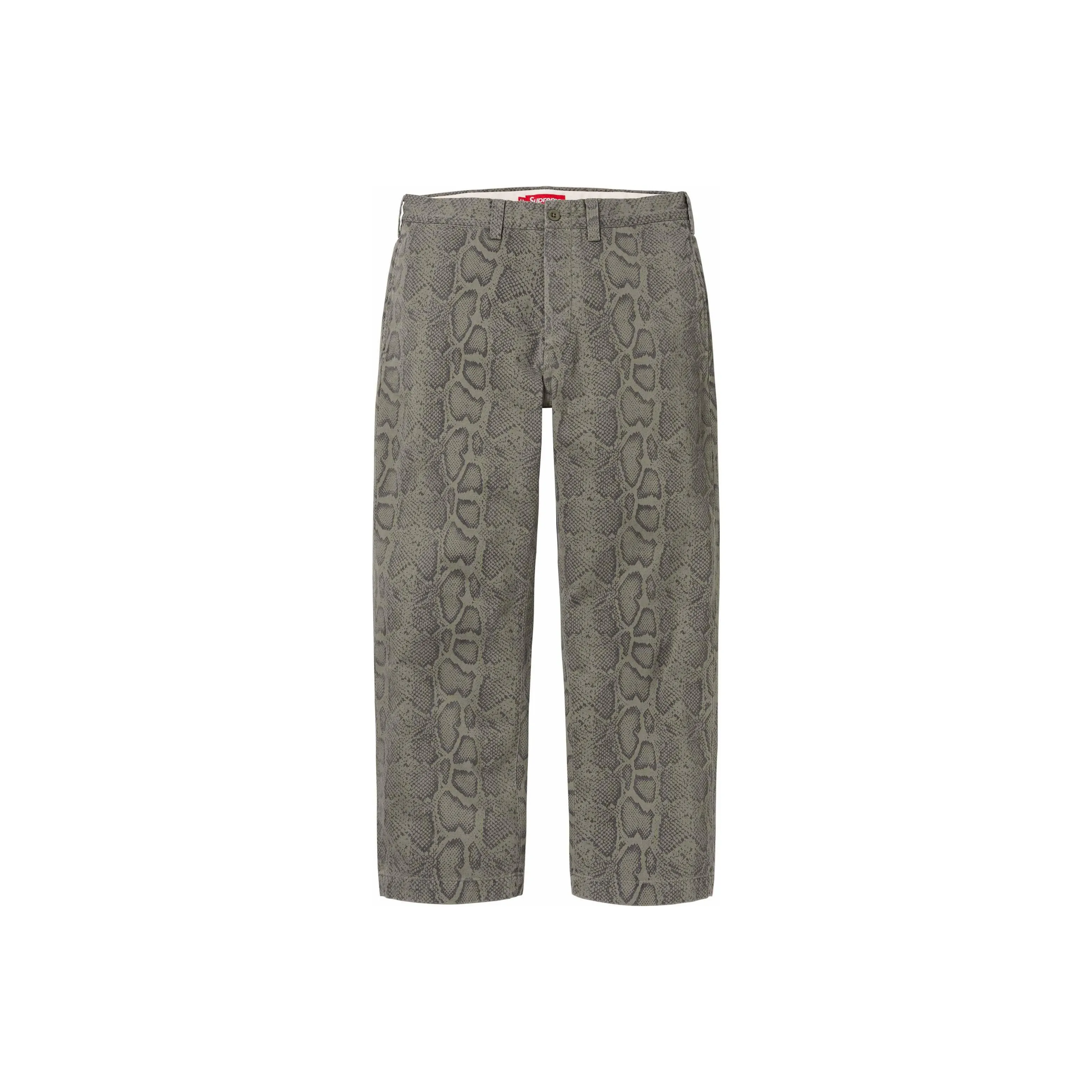 Supreme Snake Print Chino Pant