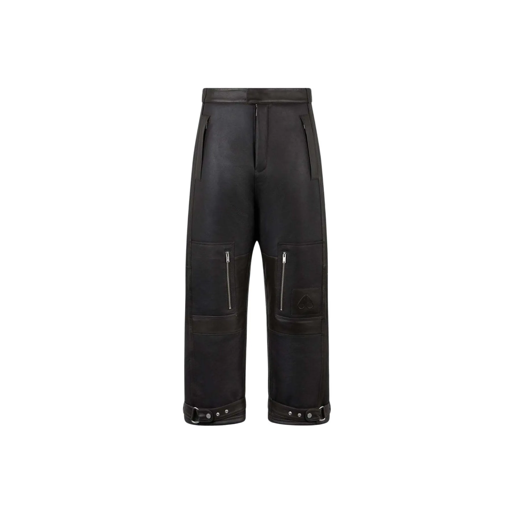 Moose Knuckles Moose Labs Series Leather Pants Unisex Brown