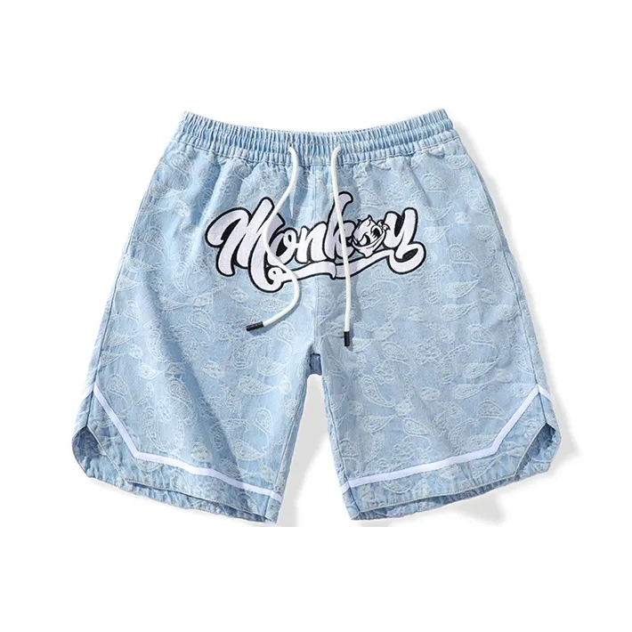 FireMonkey Shorts Unisex Light Blue