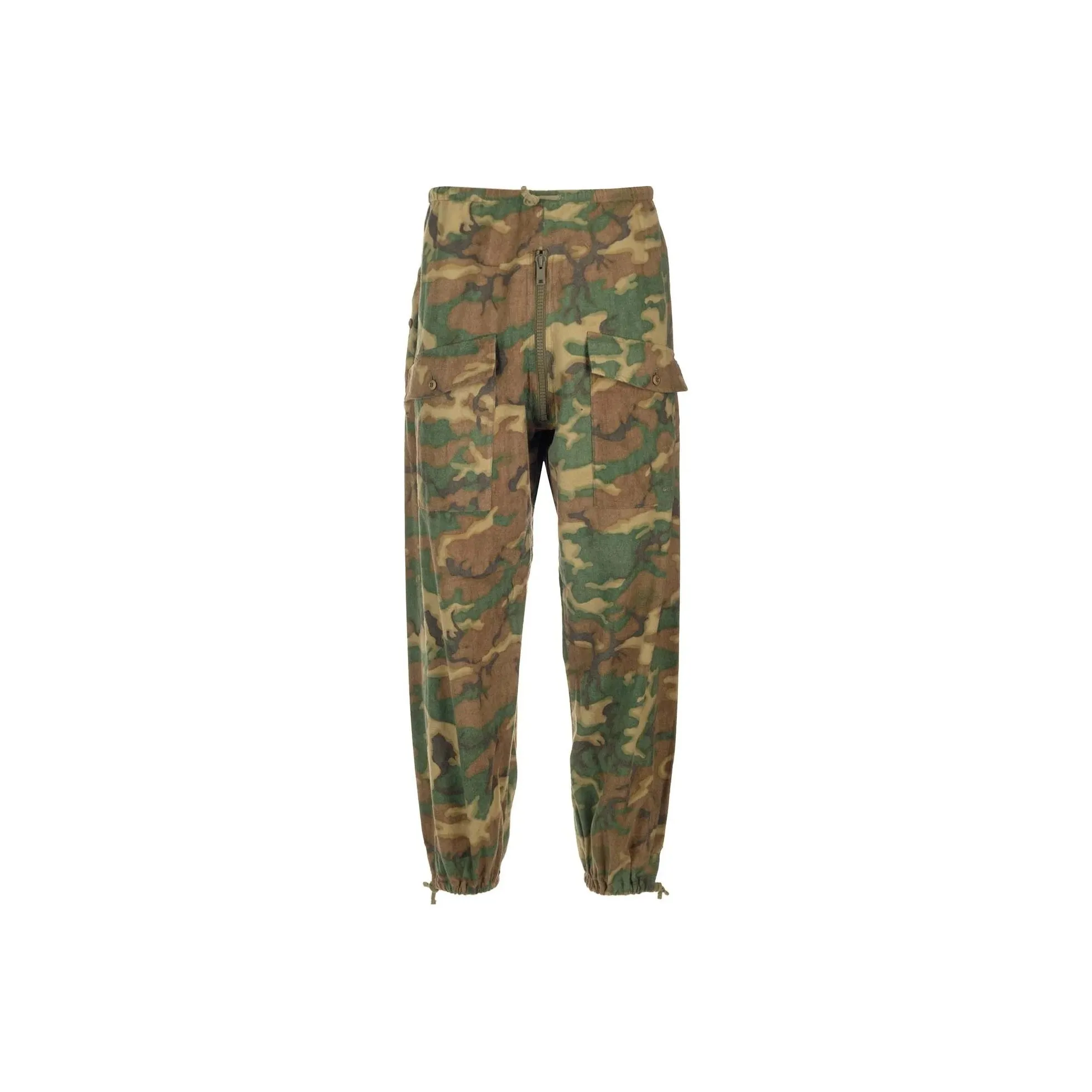 Givenchy Camo Printed Drawstring Trousers