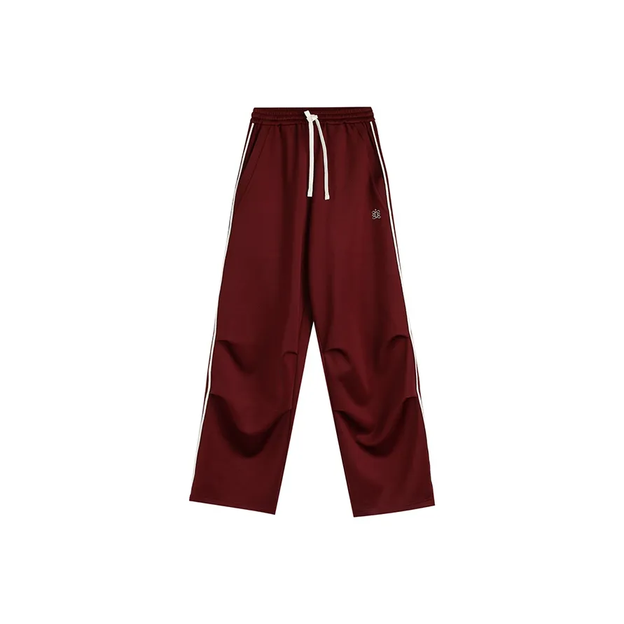 ROARINGWILD Бордовые Унисекс Повседневные Брюки