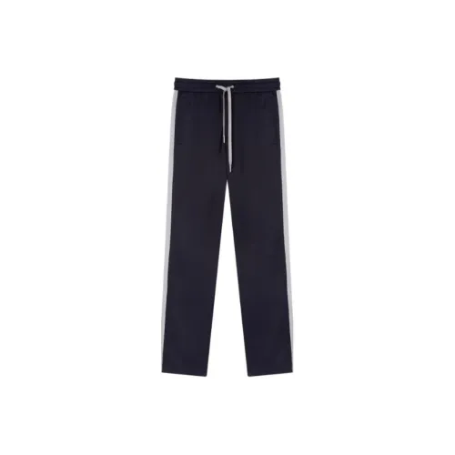 KARL LAGERFELD / Karl Lagerfeld Jeans Мужские повседневные брюки темно-синего цвета