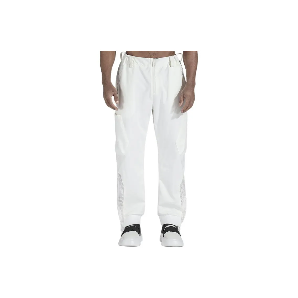 NORVINCY Outdoor Trendy Elastic Waistband Casual Rose pants Unisex