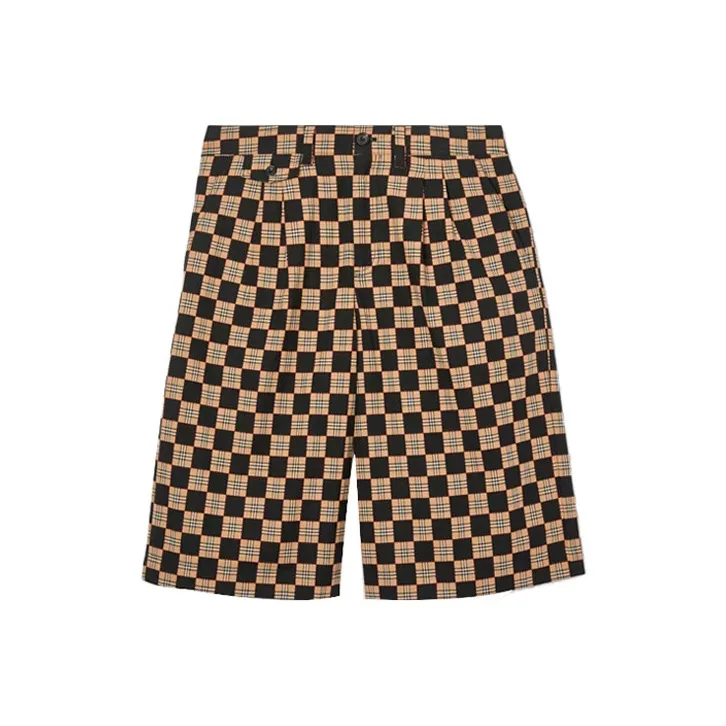 Burberry Chequer Jacquard Tailored Shorts
