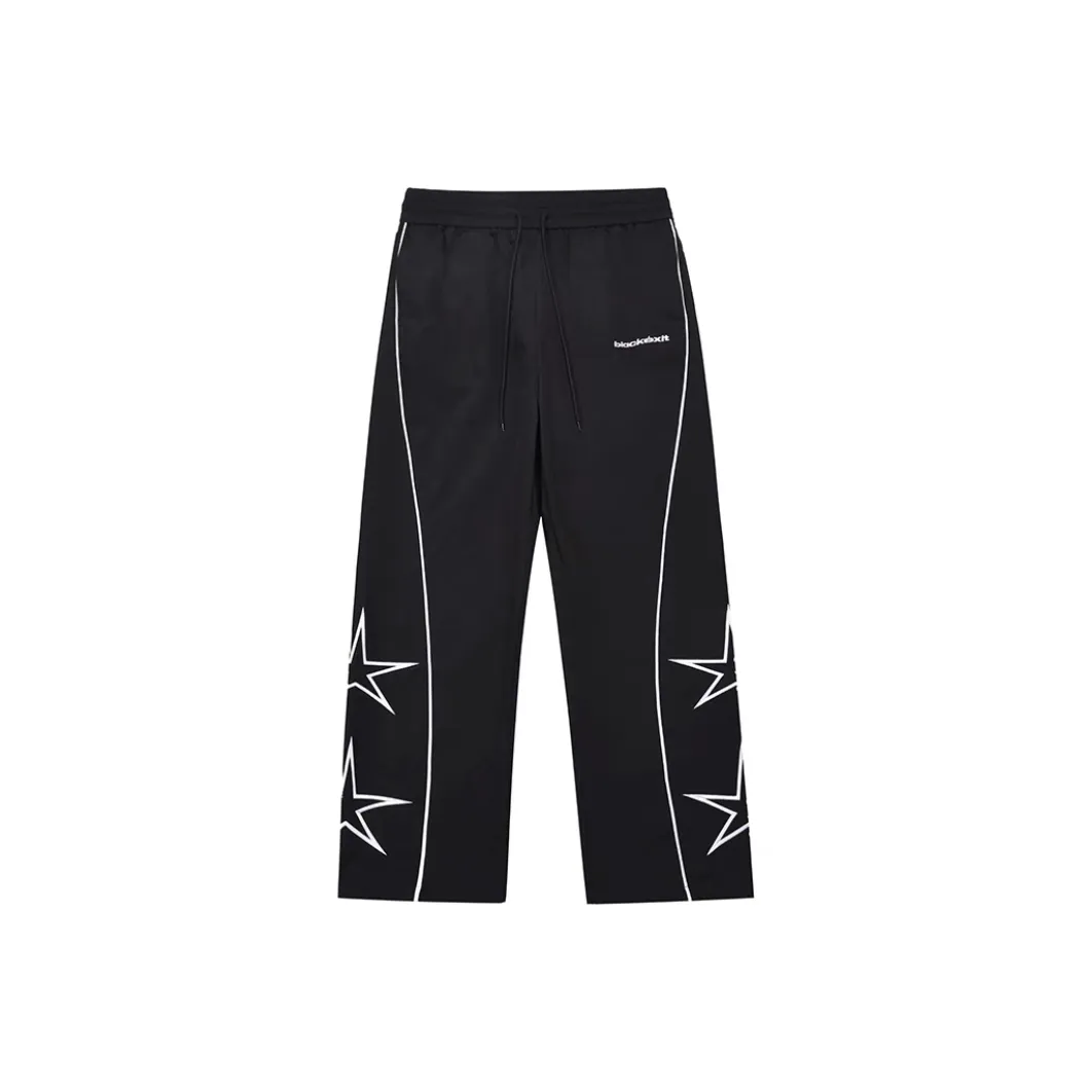 Basic Striped Shorts Cotton Drawstring Casual Pants Unisex