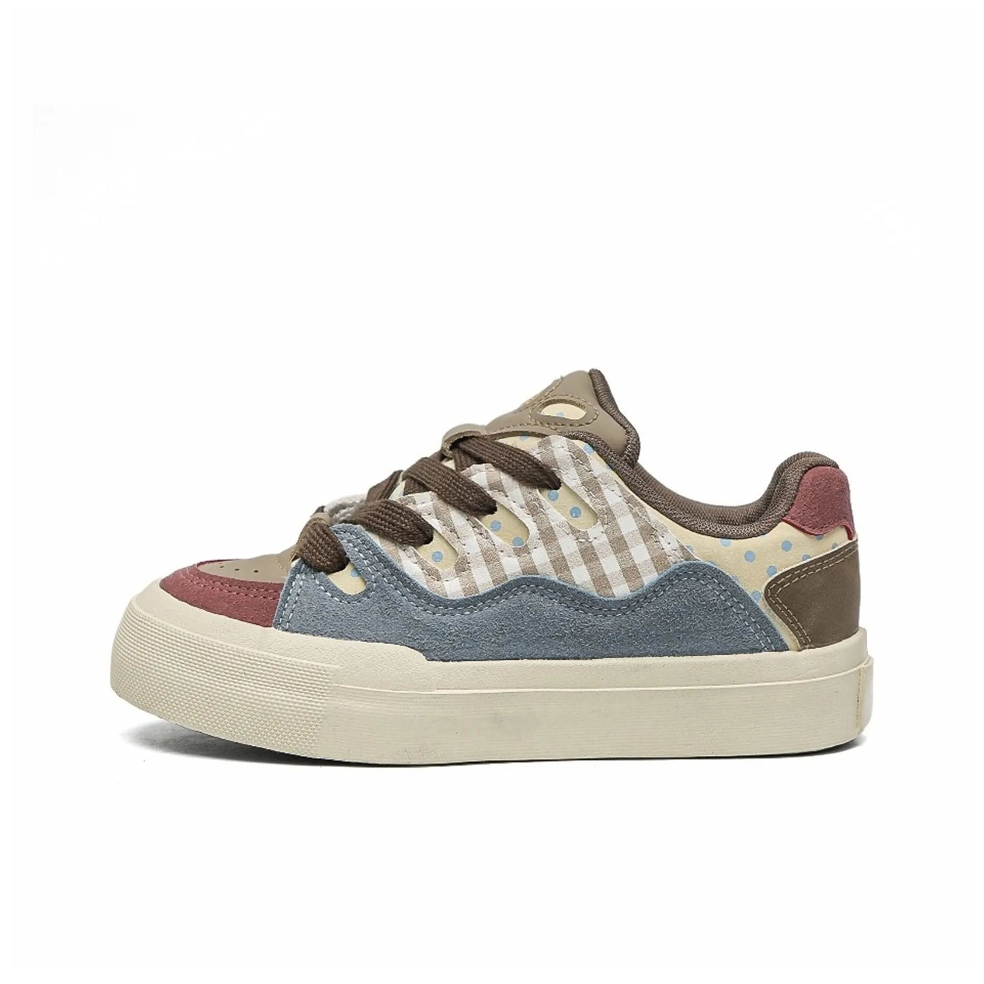 CLEARTASTE Wear resistant And Lightweight Low Top Skateboard Shoes Women's