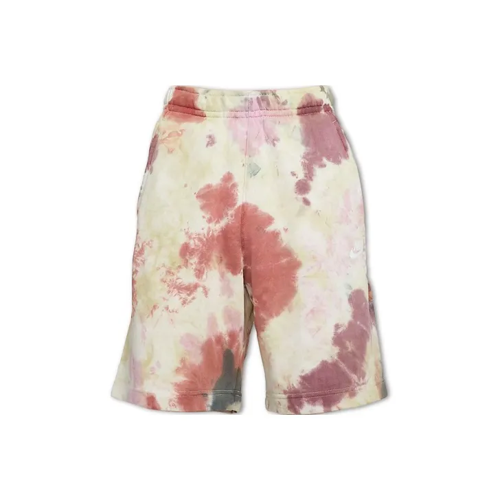 Nike Камуфляж Темно-красный Мужские Повседневные Шорты