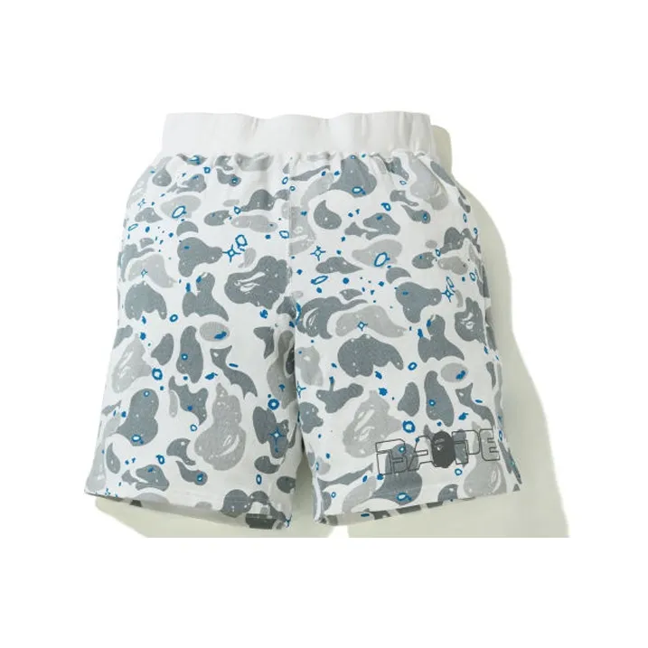 Bape A BATHING APE Space Camo Sweat Wide Short