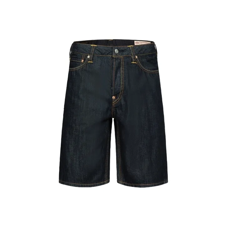 EVISU Denim Shorts Men's Denim Blue