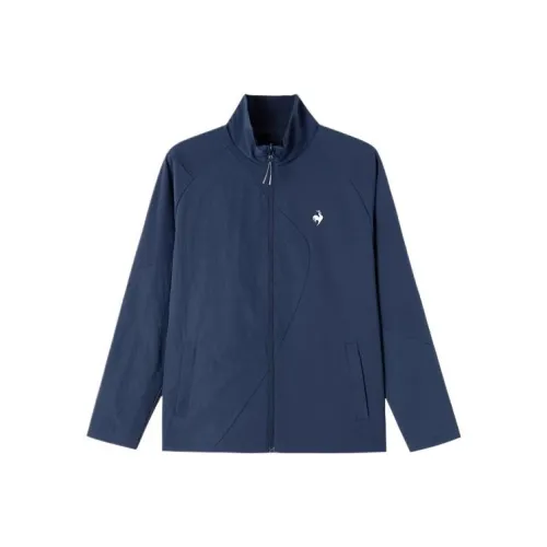 Le Coq Sportif Темно-синий Мужские объемные куртки (пуховики)