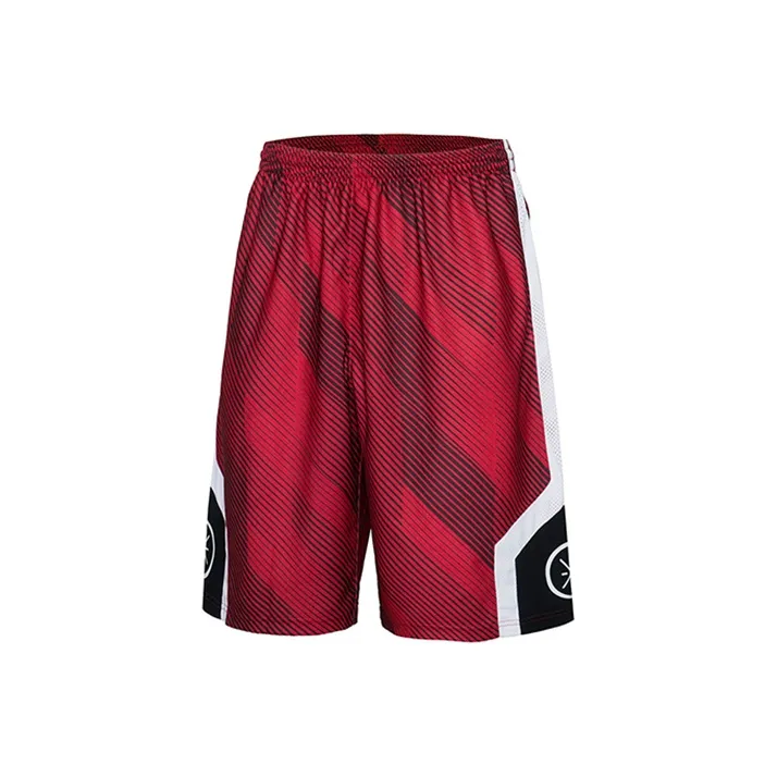 LINING Повседневные шорты Мужские Кирпично-красные