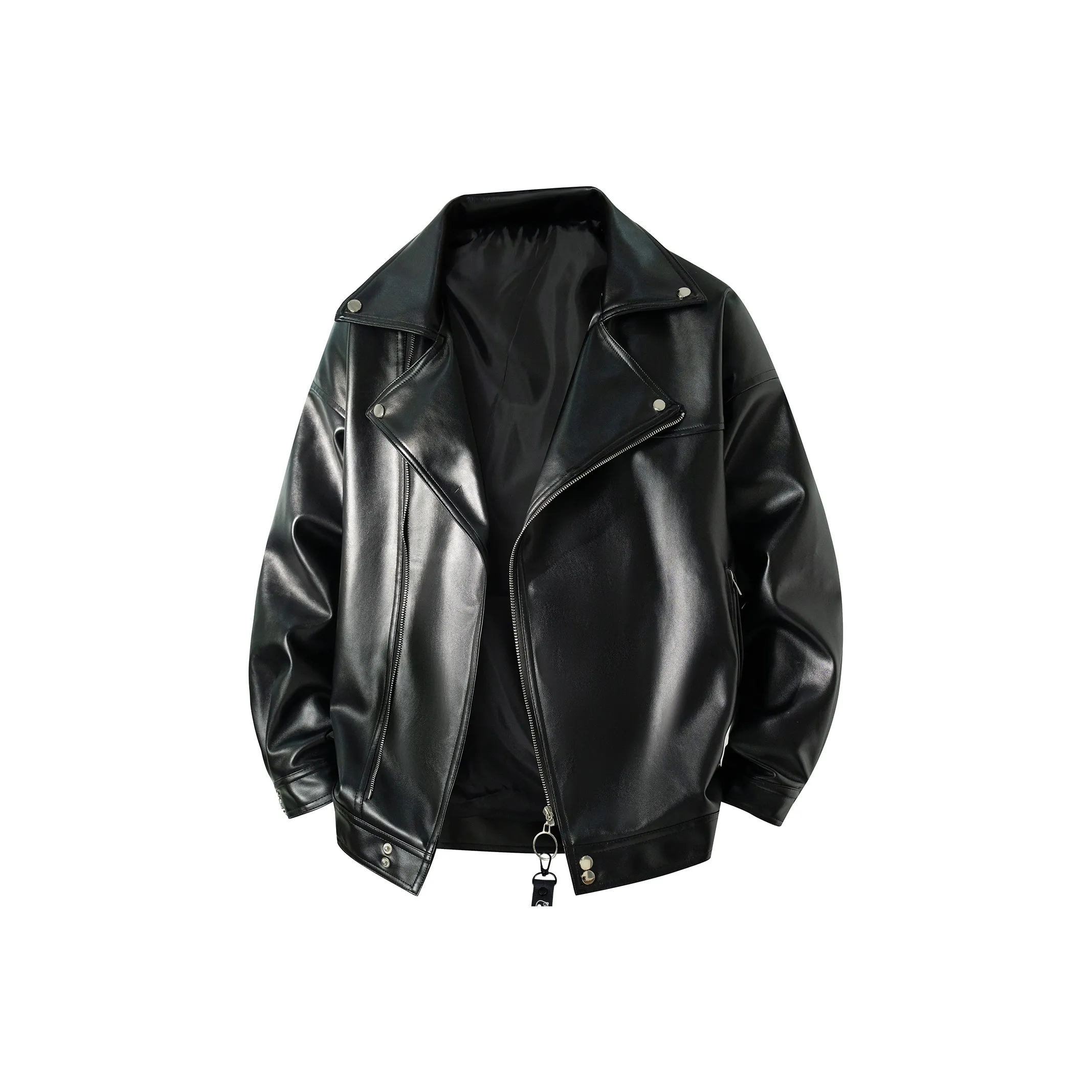 David Bakken Leather Jacket Unisex Black