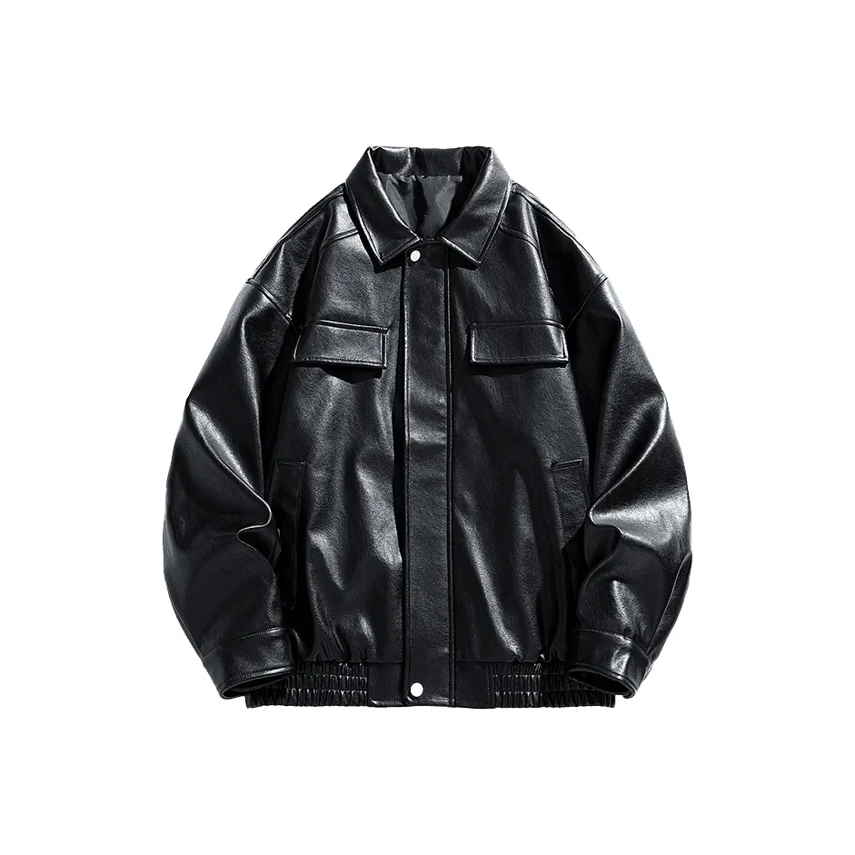 Universal Templates Leather Jacket Unisex
