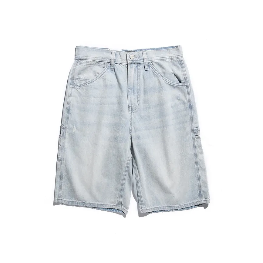 Lee Denim Shorts Men's Light Blue