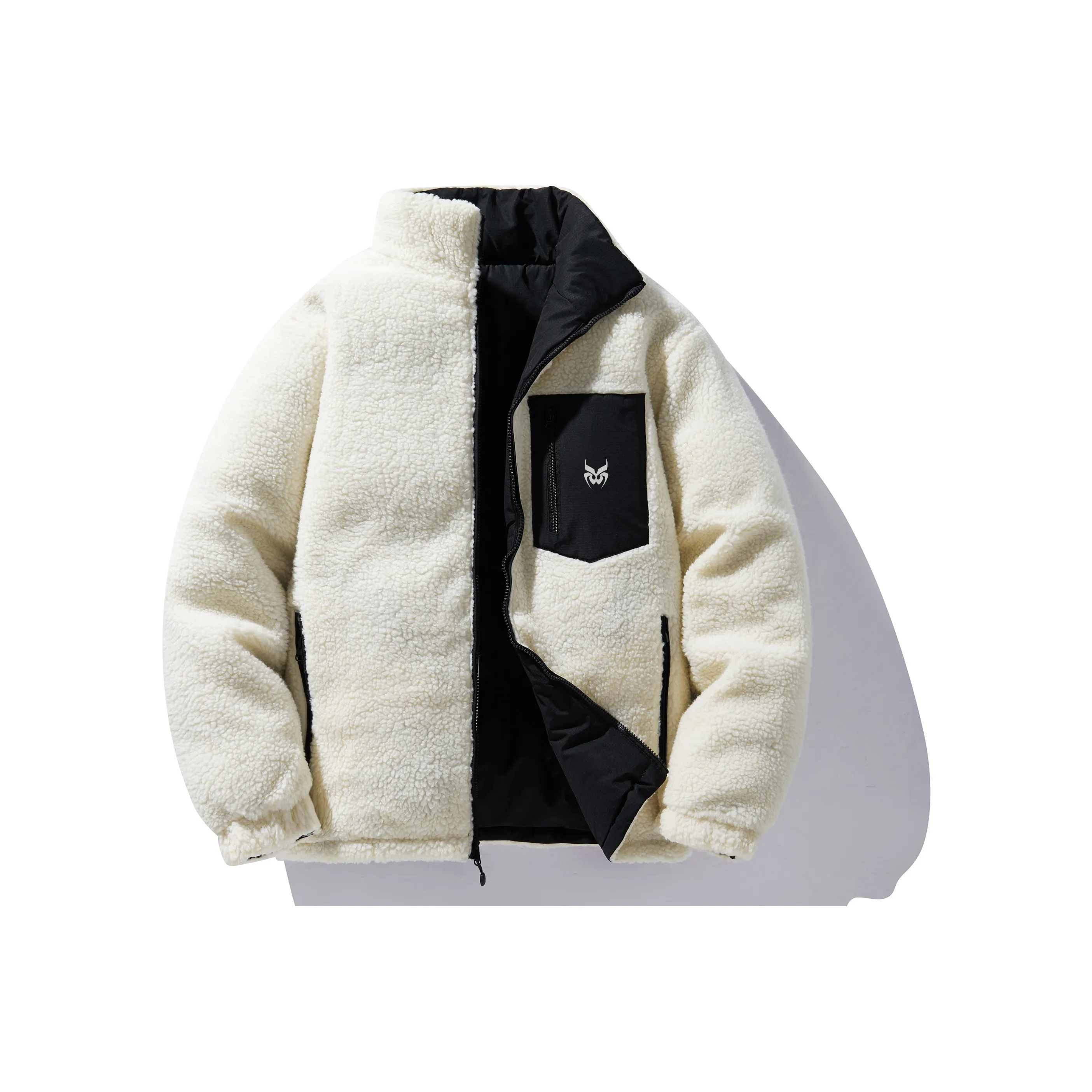 ZMOH Шерпа Пуховая куртка Унисекс Парный