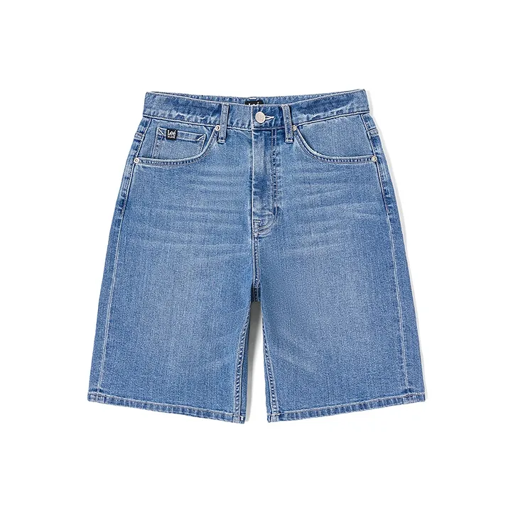 Lee Светло-Синие Мужские Джинсовые Шорты