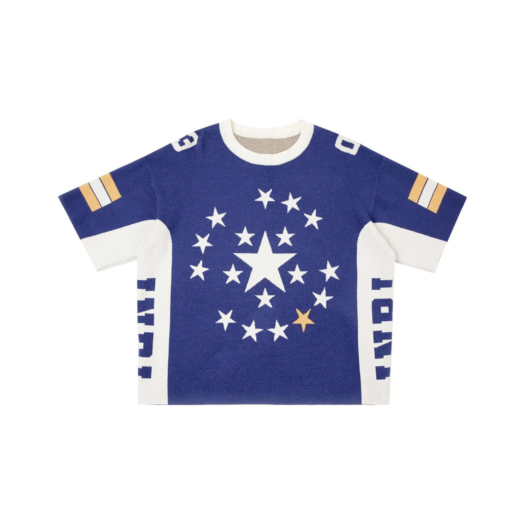 RESERFF Джерси Круглый вырез Свободный крой Роскошная уличная мода Модные Короткие рукава Рубашки для мужчин и женщин