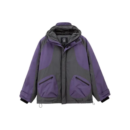 VOLCOM Серый Мужские объемные куртки (пуховики)