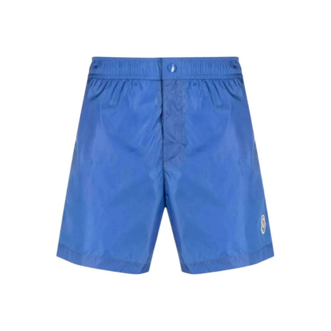 Moncler Logo Patch Drawstring Swim Shorts
