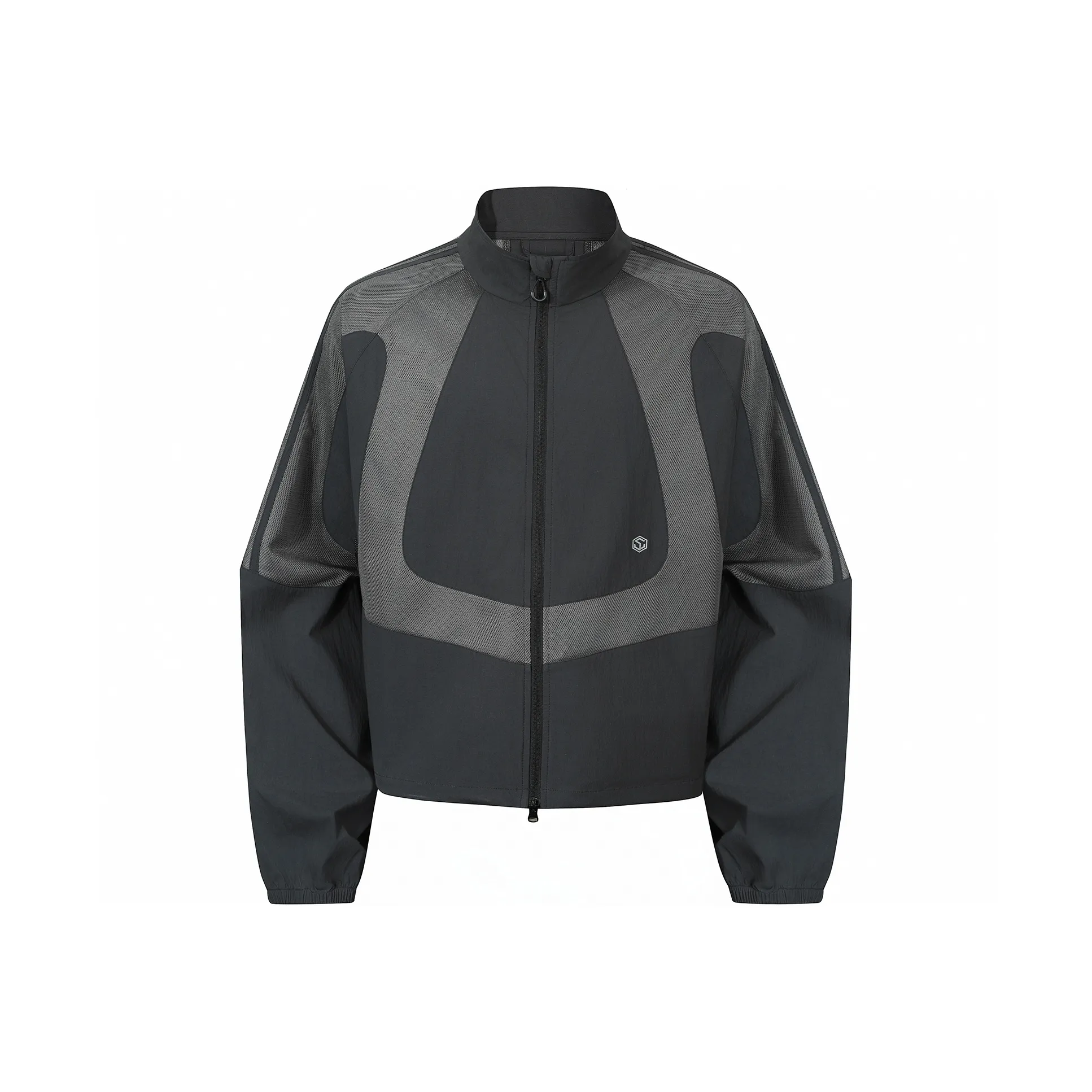 GUUKA TECH Тренчкот Унисекс Темно-серый