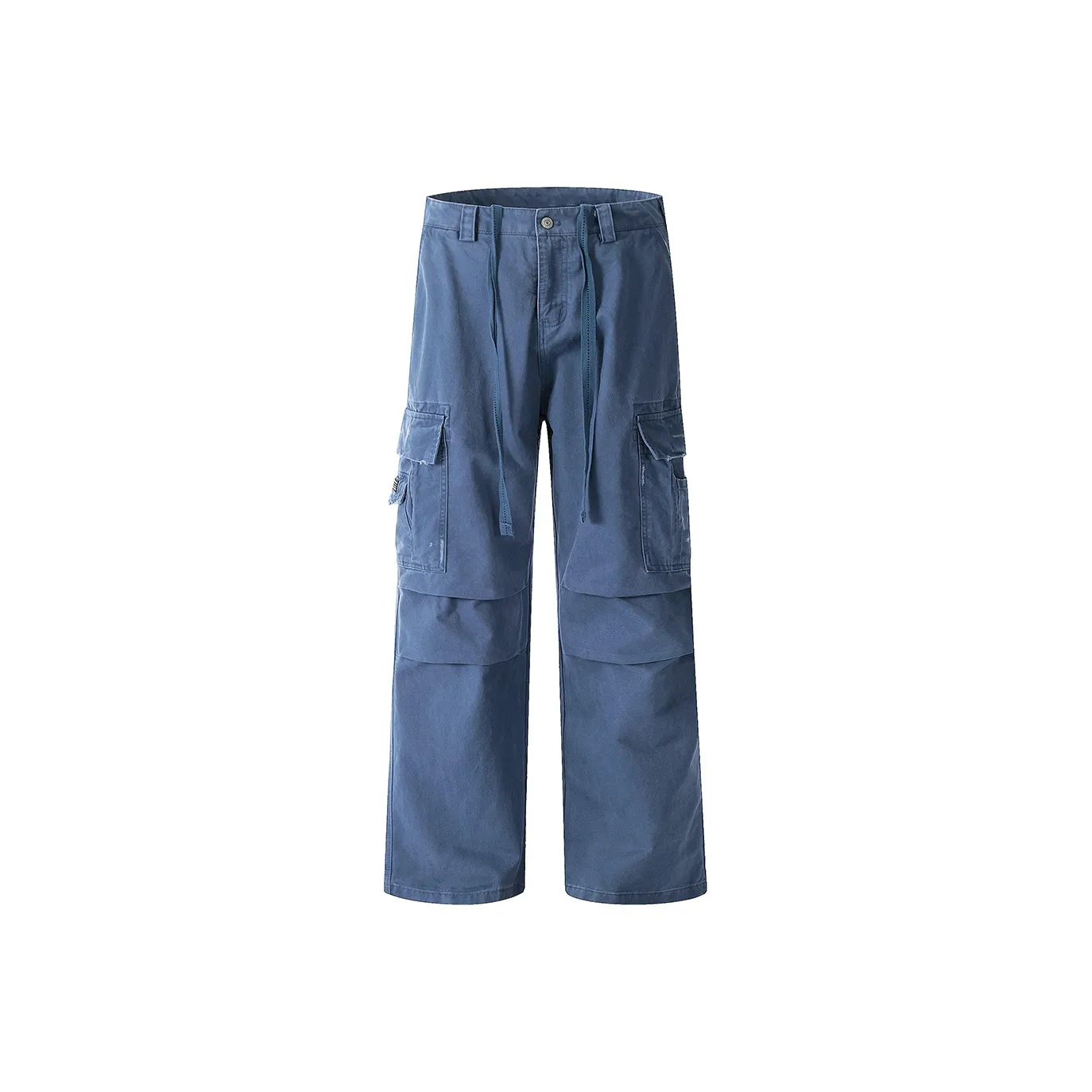 GBXM Карго Брюки Унисекс Французский Work Синий