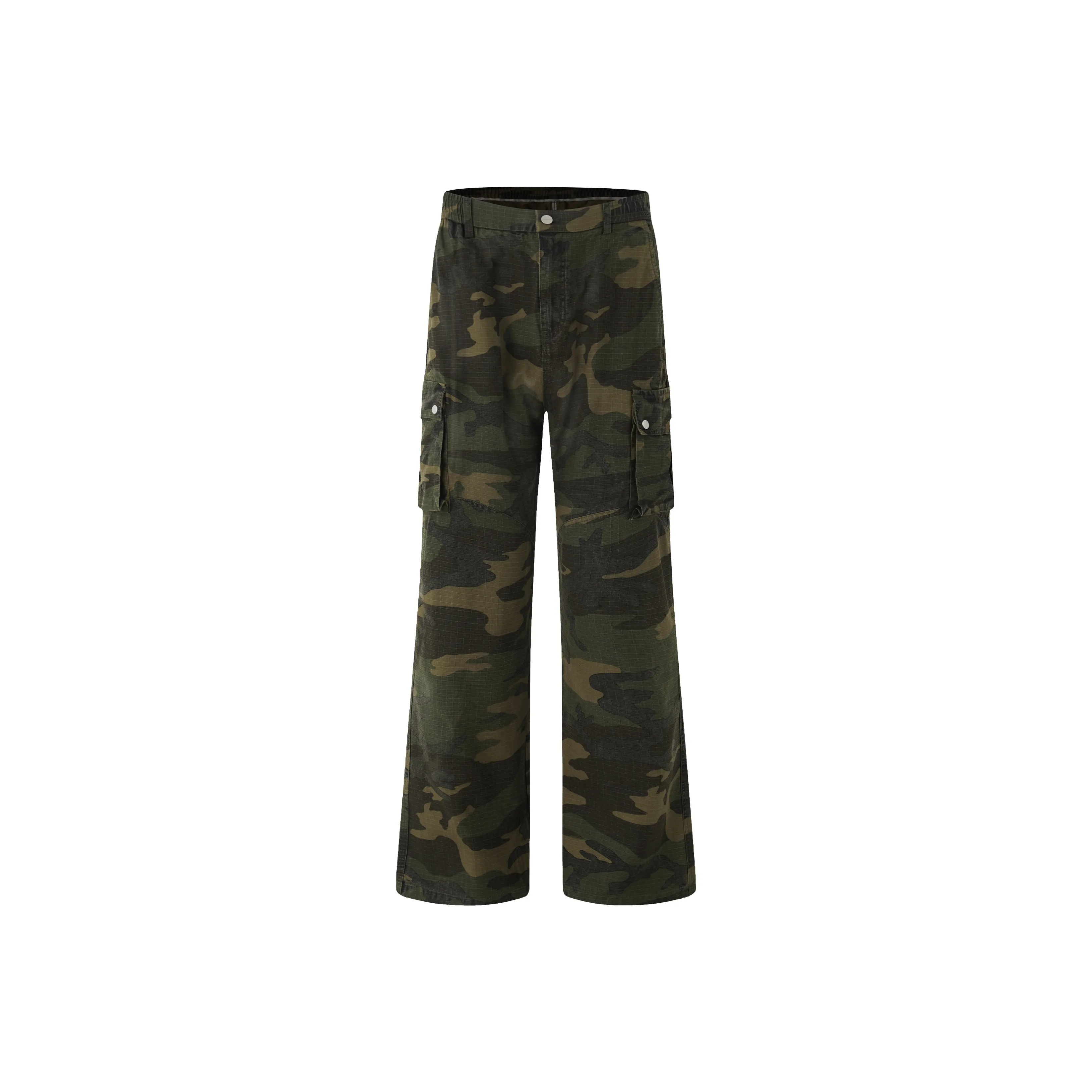 UNKNOWTAL Карго-брюки Унисекс Скрытый отдел Камуфляж