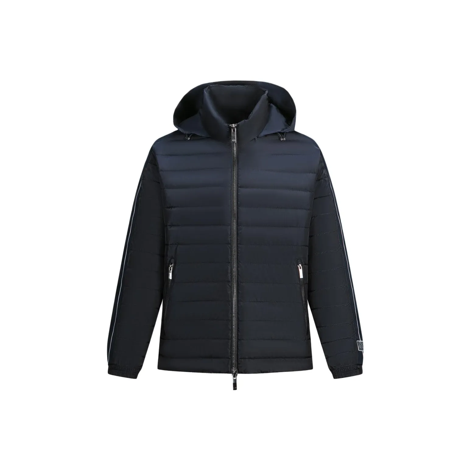 ARMANI EXCHANGEAE FW24 Хлопковый пуховик Мужской Темно-синий