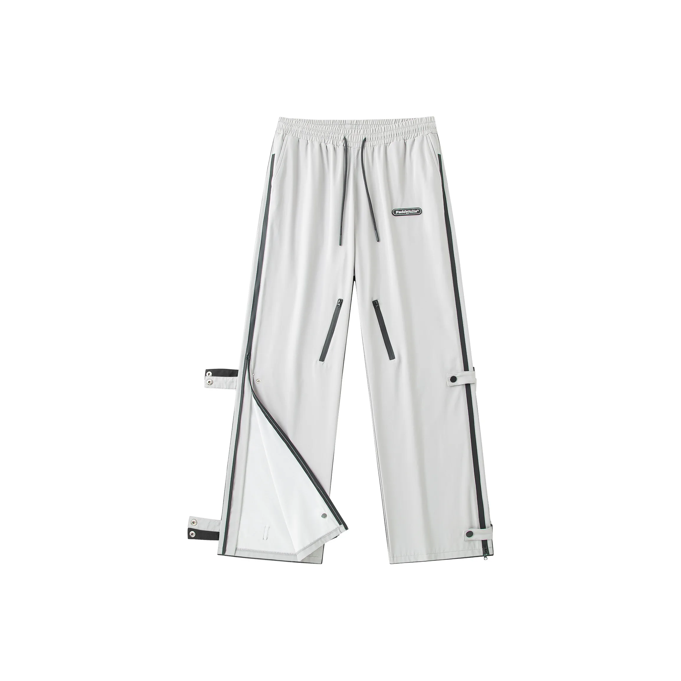 paddy julia Side Zippered Pockets Casual Pants