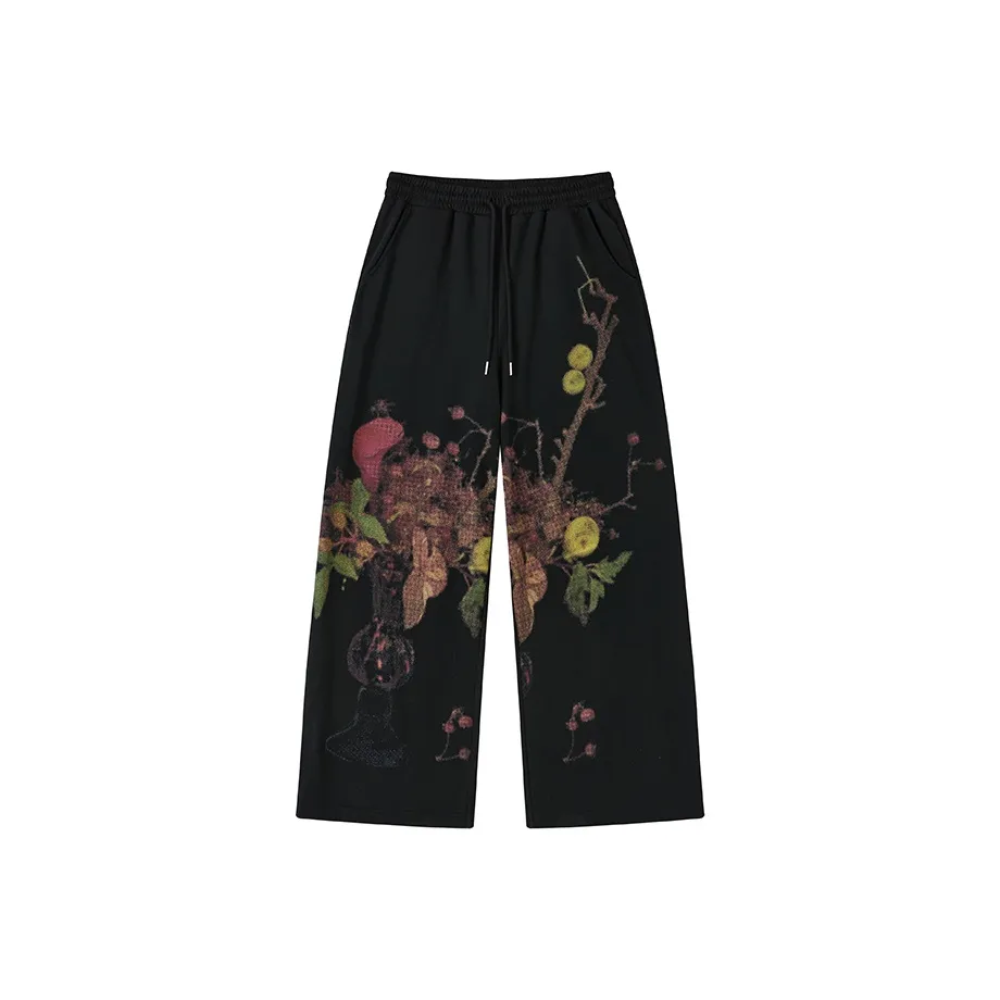 WULISHAONIAN Повседневные брюки Унисекс Черный